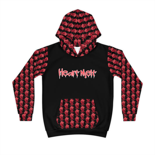 KrazyBaby425's Heart Melt Children's Hoodie