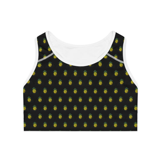 KrazyBaby425's Smiley Face Sports Bra