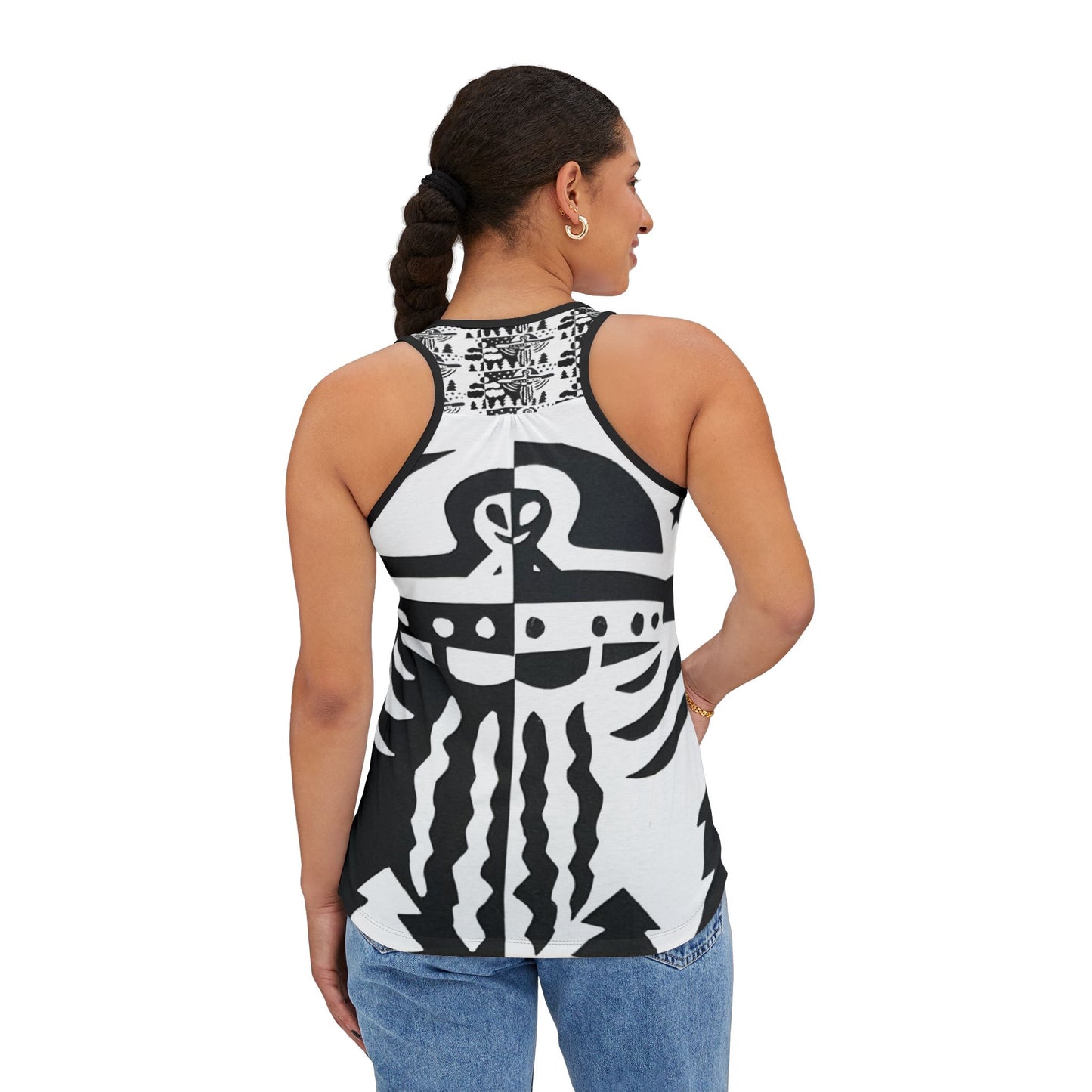 KrazyBaby425's Ayyy-Lien Stylish Women's Tank Top