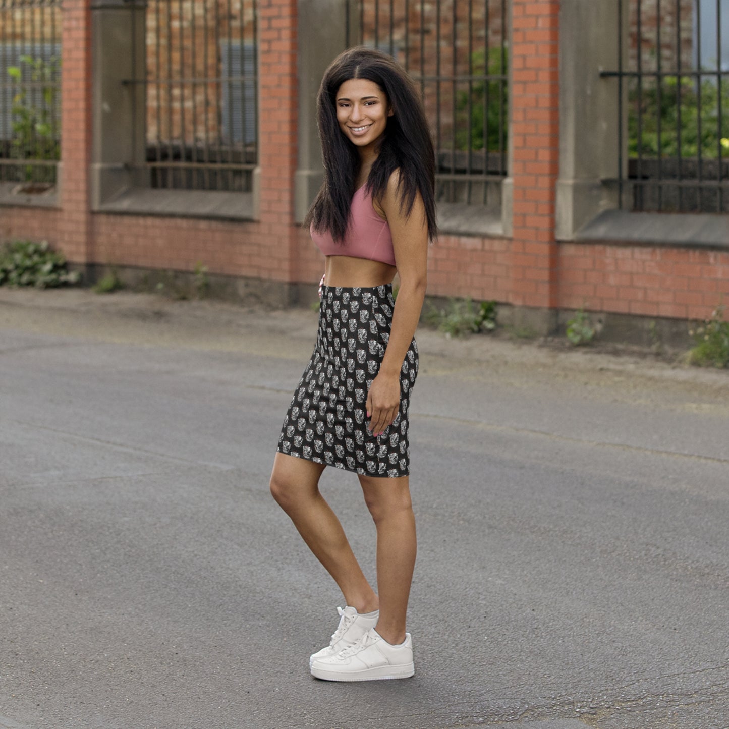 KrazyBaby425's DKB Women's Mid-Waist Pencil Skirt