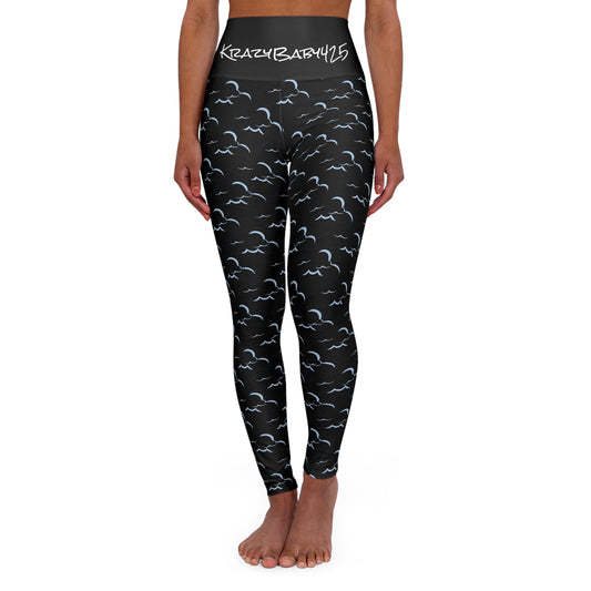 KrazyBaby425's Clouded High Waisted Yoga Leggings