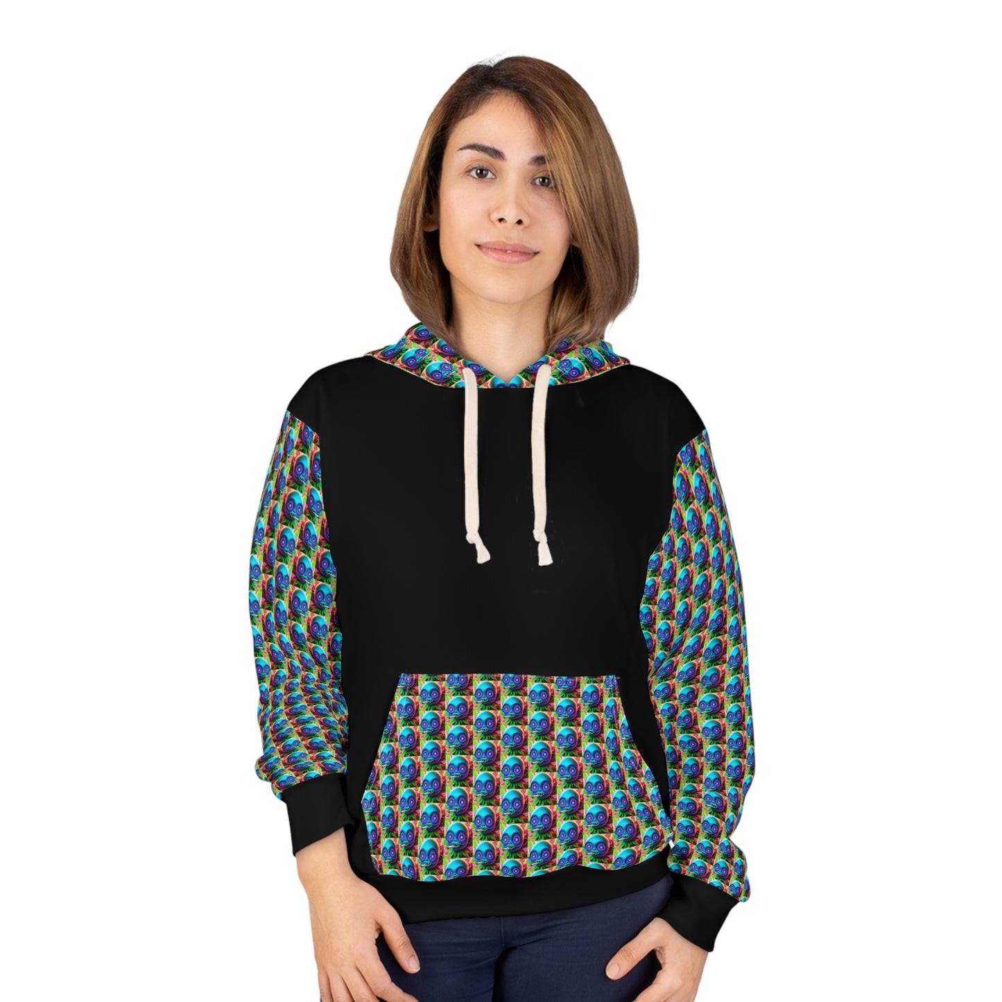 KrazyBaby425's 420 Head Unisex Pullover Hoodie