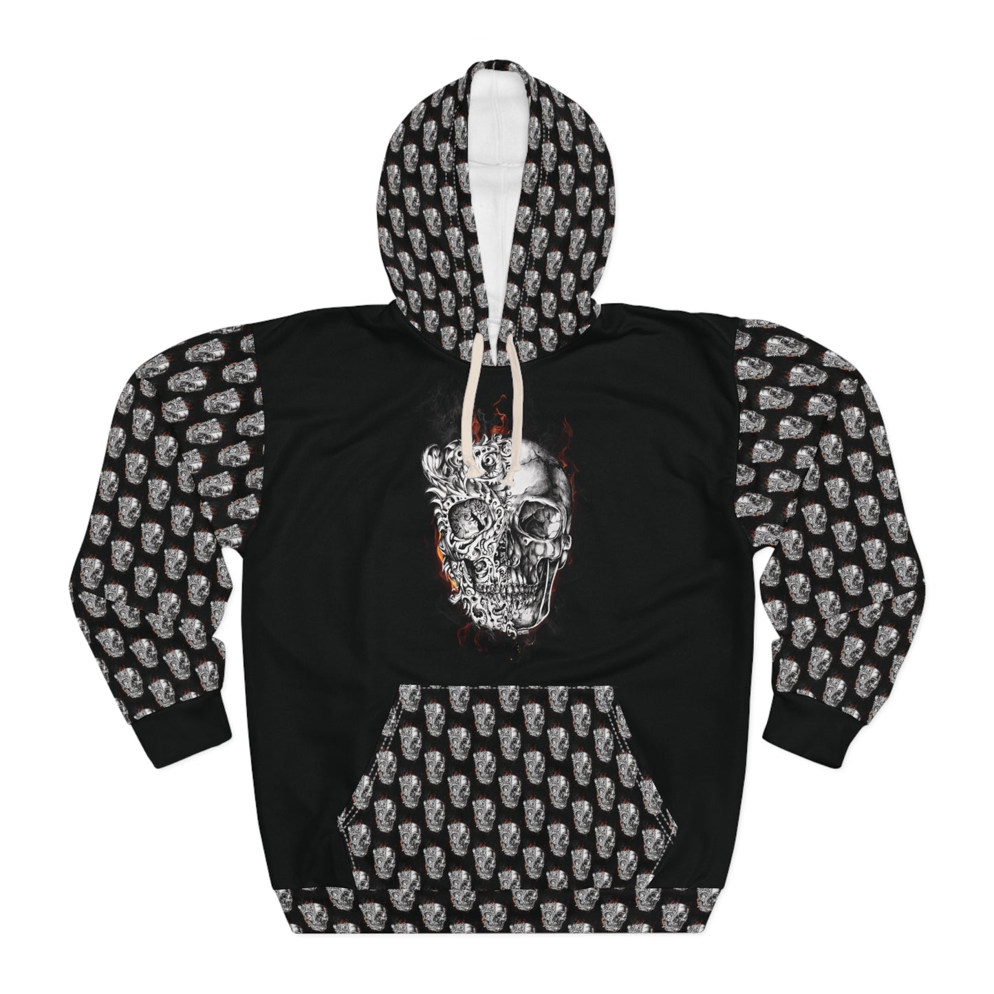 KrazyBaby425's DKB Skull Pocket Unisex Pullover Hoodie