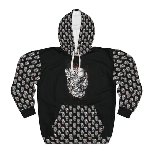 KrazyBaby425's DKB Skull Pocket Unisex Pullover Hoodie