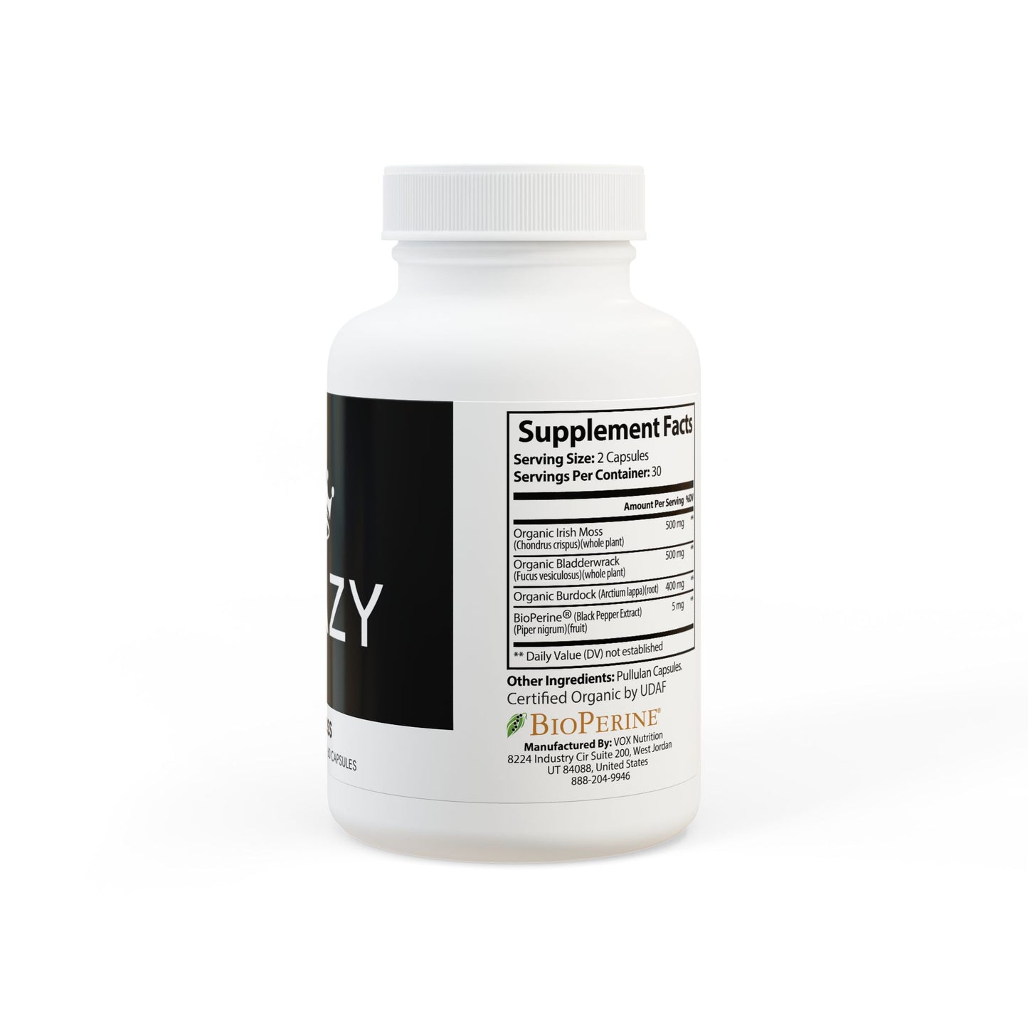 Queen Krazy's Moss Supplement (60 Capsules)