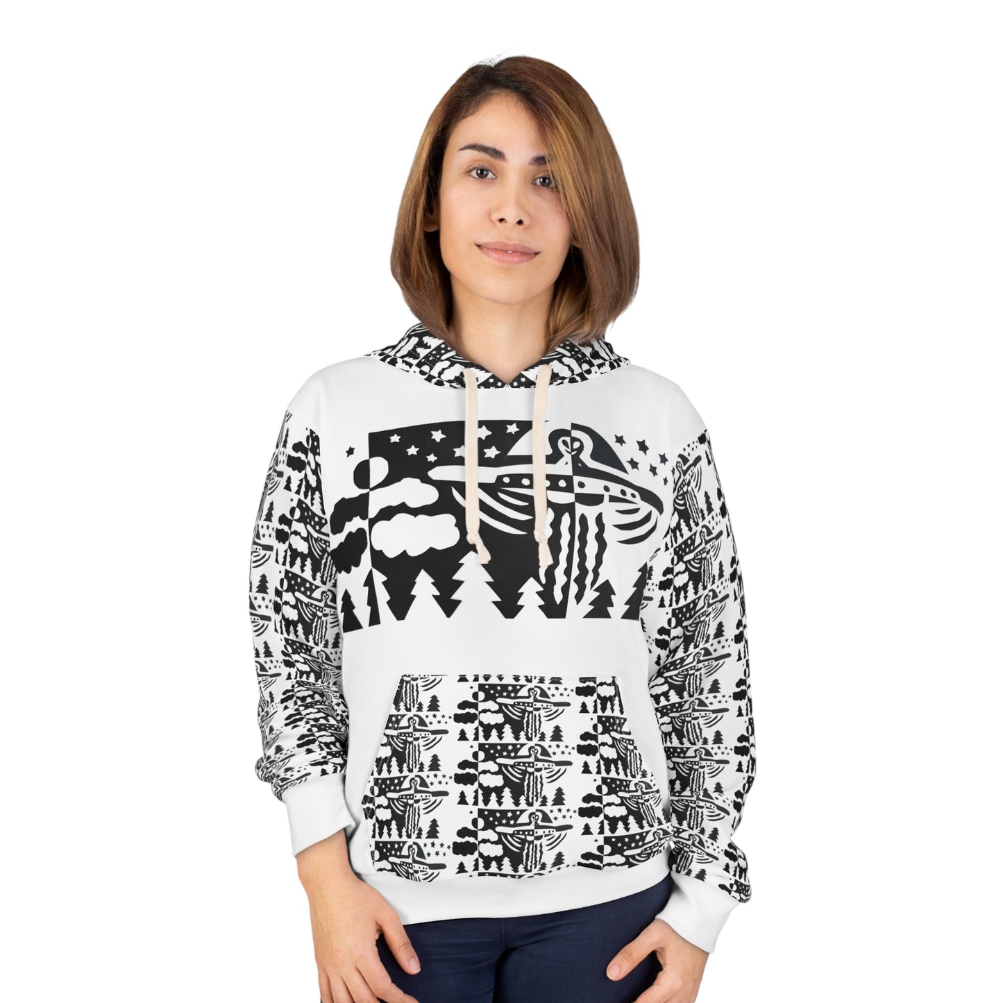 KrazyBaby425's Ayyy-Lien Unisex Pullover Hoodie