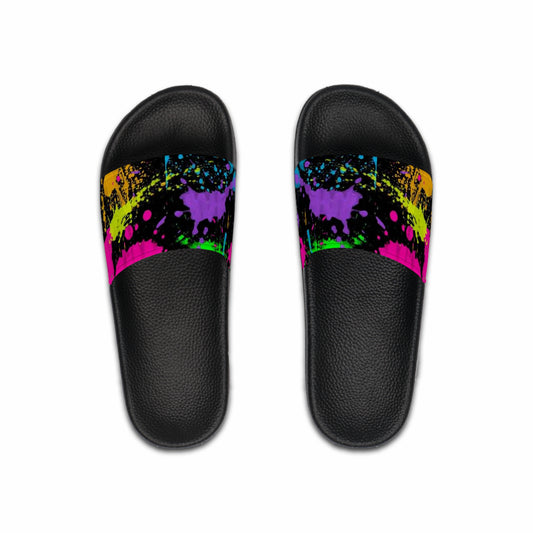 KrazyBaby425's Spray Paint Men's Slide Sandals
