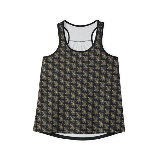 KrazyBaby425's Purple N Yellow Stylish Women's Tank Top
