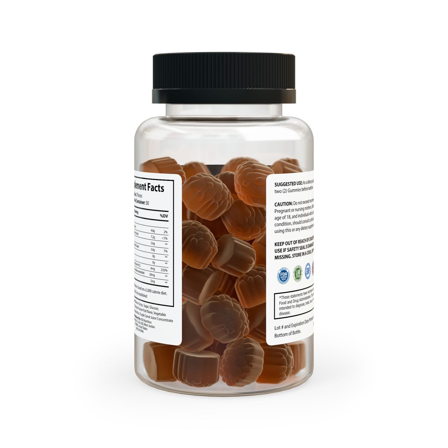 Queen Krazy's Sleep Well Gummies (60 Gummies)