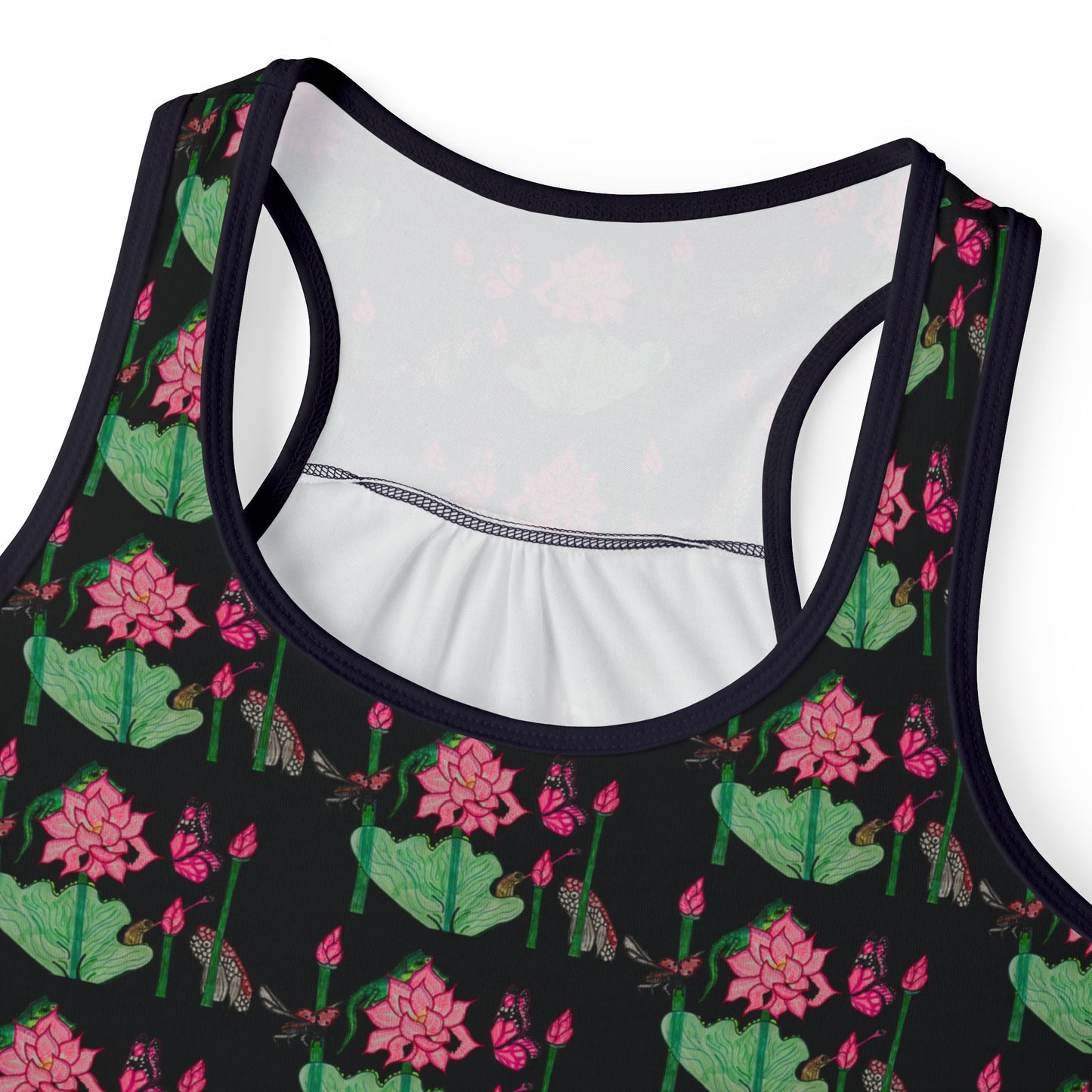 KrazyBaby425's Pink N Green Stylish Women's Tank Top