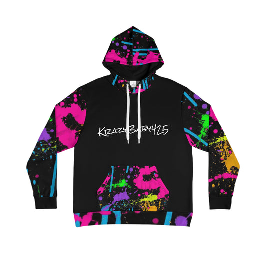 KrazyBaby425's Inverted Spray Paint Men's Hoodie