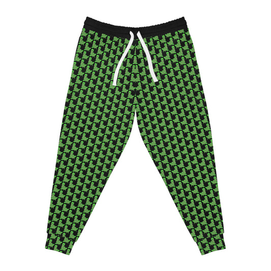 KrazyBaby425's Green Alien Athletic Joggers