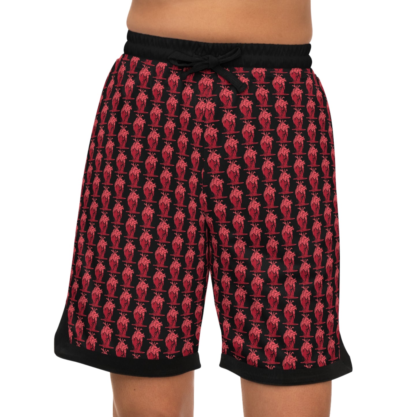 KrazyBaby425's Heart Melt Basketball Rib Shorts