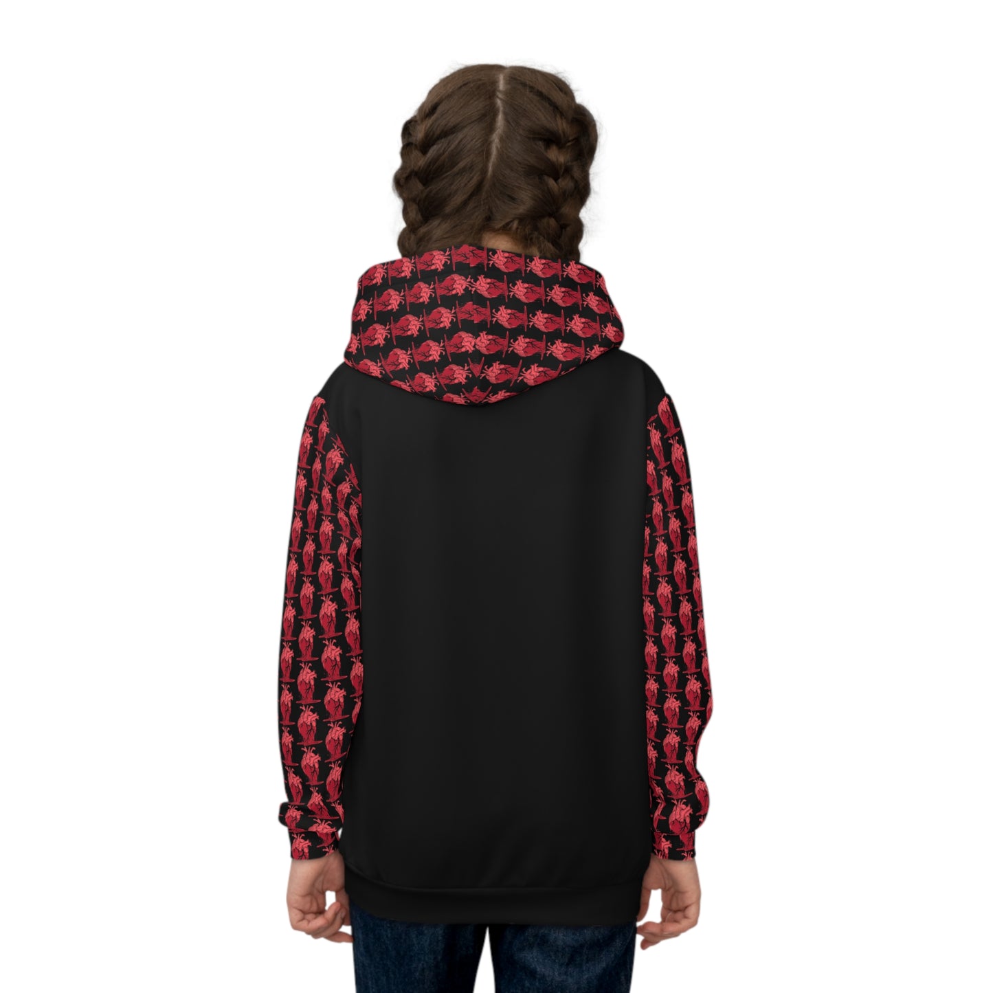 KrazyBaby425's Heart Melt Children's Hoodie