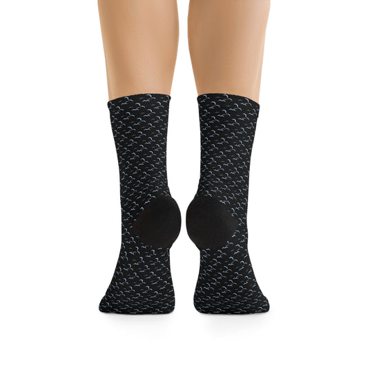 KrazyBaby425's Recycled Clouded Socks