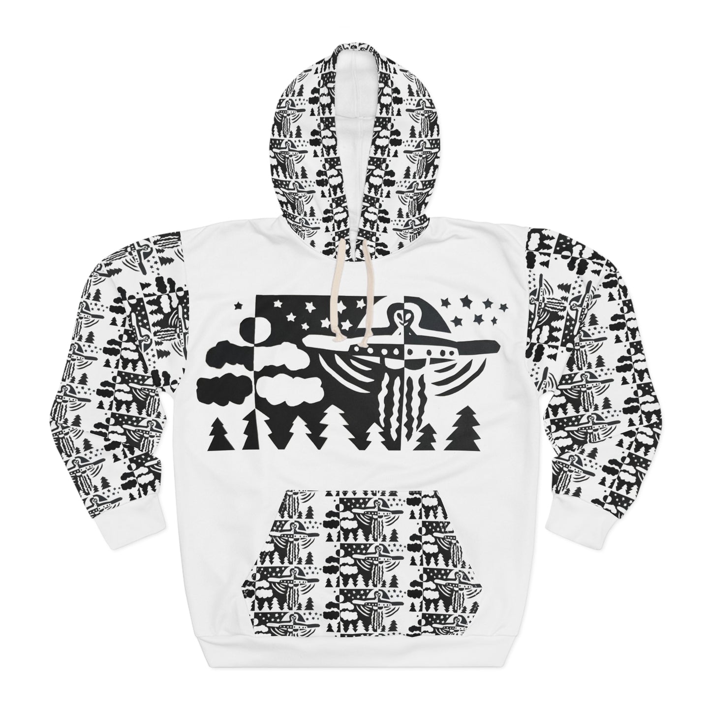 KrazyBaby425's Ayyy-Lien Unisex Pullover Hoodie