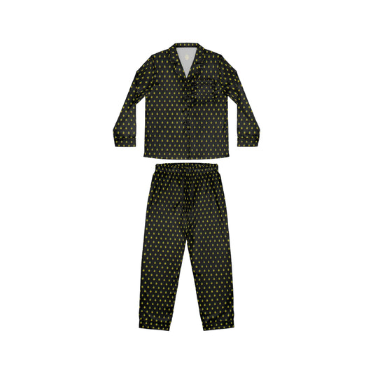 KrazyBaby425's Smiley Face Women's Satin Pajamas