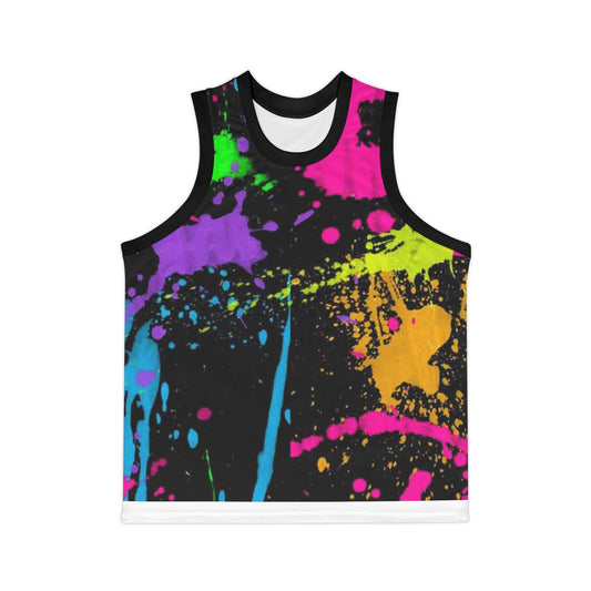 KrazyBaby425's Spray Paint Unisex Basketball Jersey