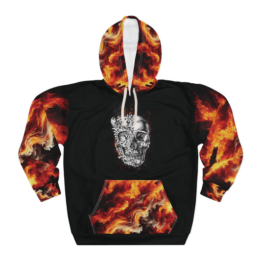KrazyBaby425's DKB Fire Pocket Unisex Pullover Hoodie