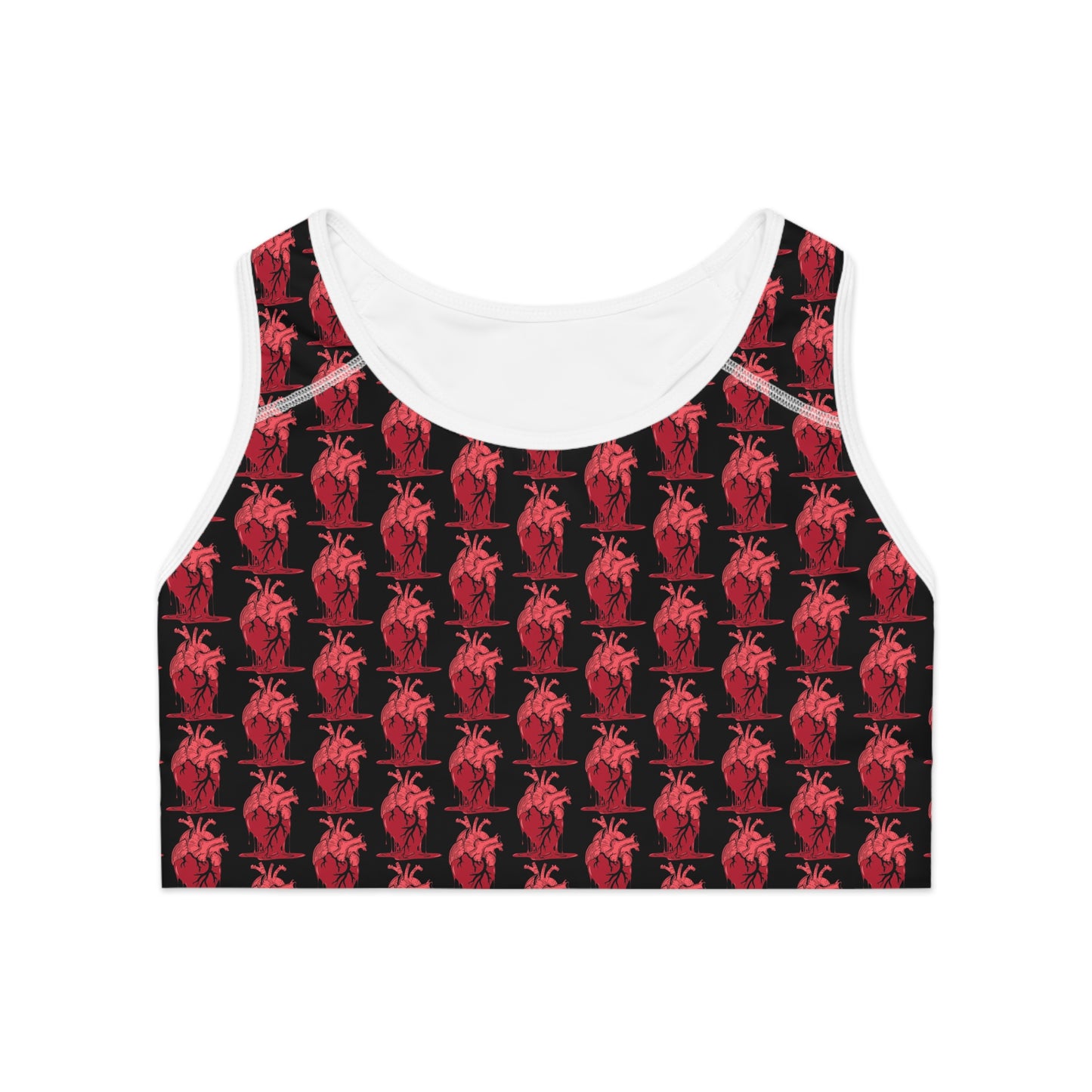 KrazyBaby425's Heart Melt Sports Bra