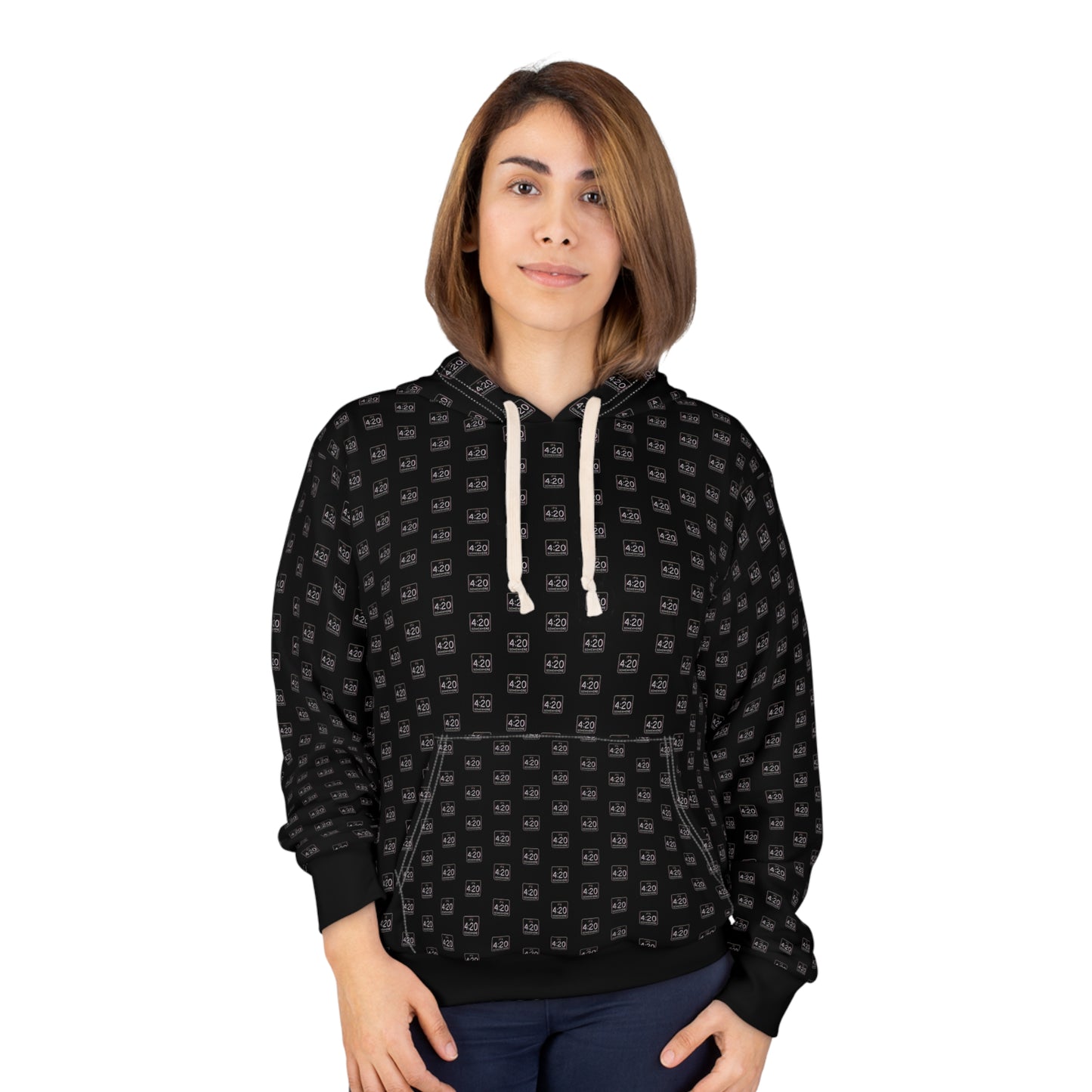 KrazyBaby425's It's 4:20 Somewhere Sign Unisex Pullover Hoodie