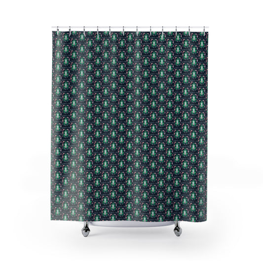 KrazyBaby425's Visine Shower Curtains