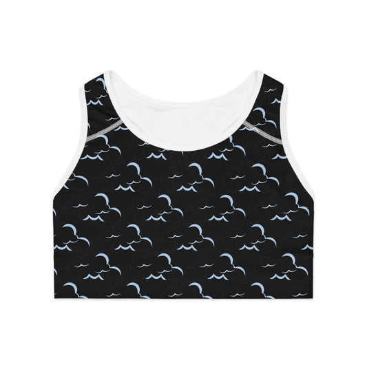 KrazyBaby425's Clouded Sports Bra