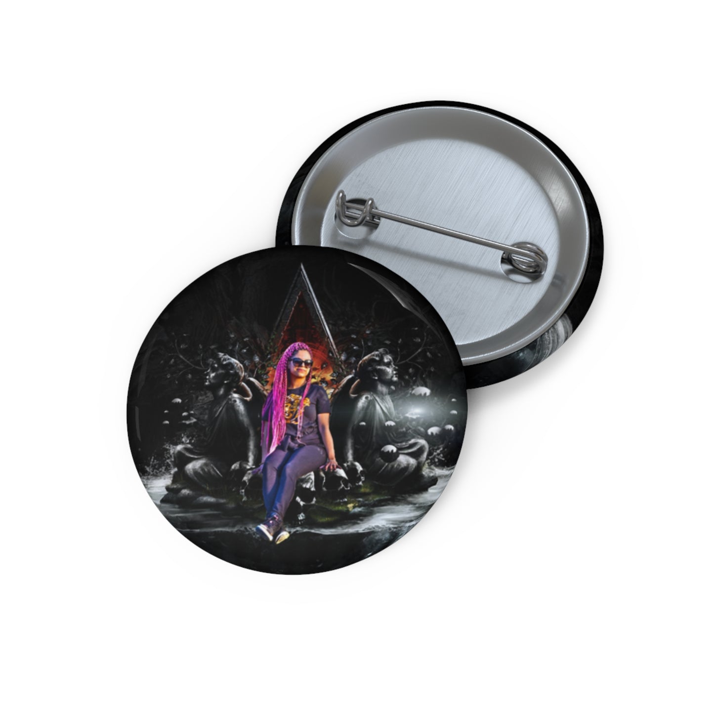 KrazyBaby425's Diamond In The Rough Pin Button