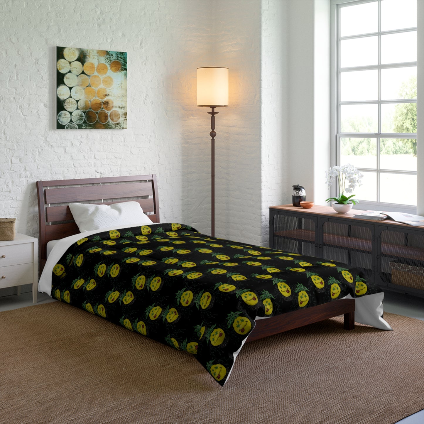 KrazyBaby425's Smiley Face Comforter