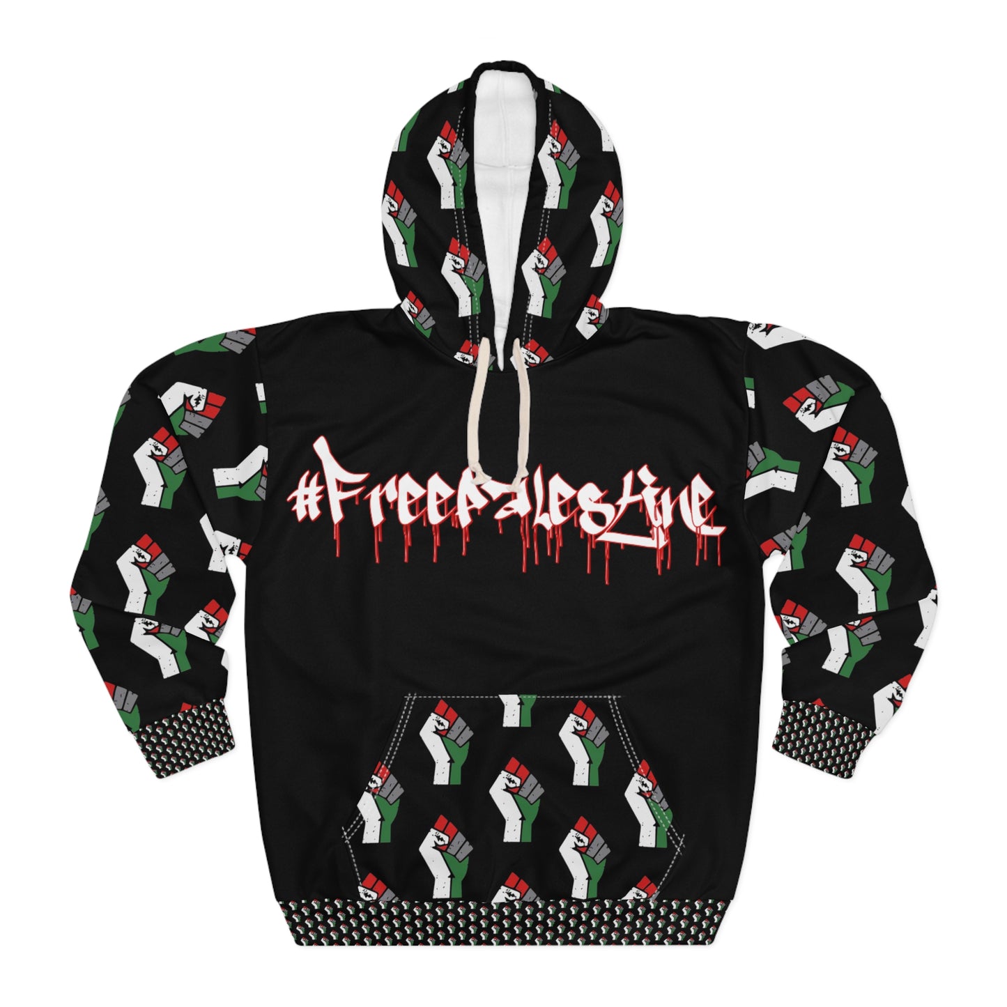 Free Palestine Unisex Pullover Hoodie