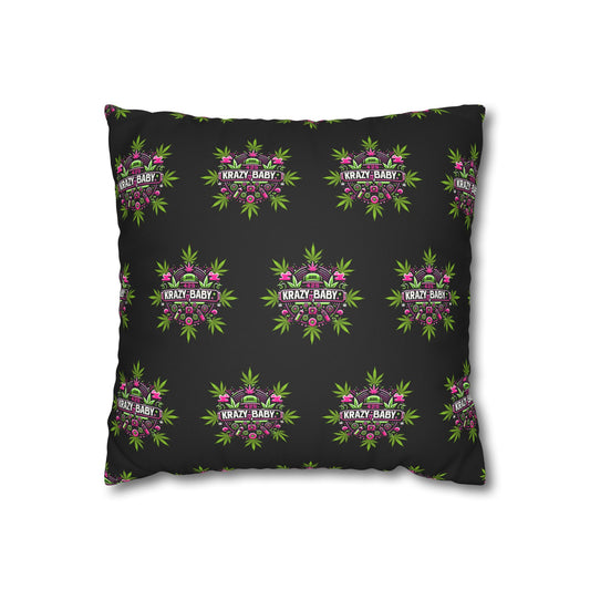 KrazyBaby425's KrazyBaby420 Faux Suede Square Pillowcase